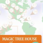Printable Map Of Magic Tree House Books! Read Around The World With   Printable Tree Map