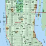 Printable Map Of Manhattan | The International House Is Just To The   Printable Map Of Manhattan
