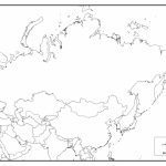 Printable Map Of Russia   Coloring Home   Outline Map Of Russia Printable