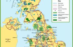 Printable Map Of Uk Towns And Cities And Travel Information - Printable Map Of England With Towns And Cities