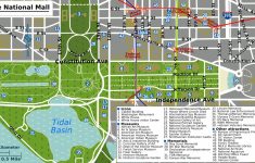 Printable Map Washington Dc | National Mall Map - Washington Dc - Printable Map Of Washington Dc Sites