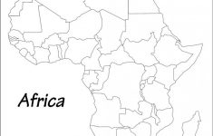 printable maps of africa sitedesignco map of africa printable black and white Printable Maps Of Africa | Sitedesignco - Map Of Africa Printable Black And White