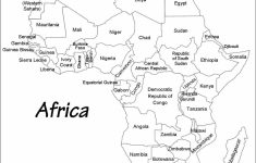 Printable Maps Of Africa - World Map - Printable Map Of Africa