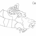 Printable Maps Of Canada Printable Map Of Canada Provinces And   Printable Blank Map Of Canada With Provinces And Capitals