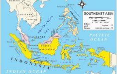 Printable Maps Of Southeast Asia | D1Softball - Printable Map Of Southeast Asia