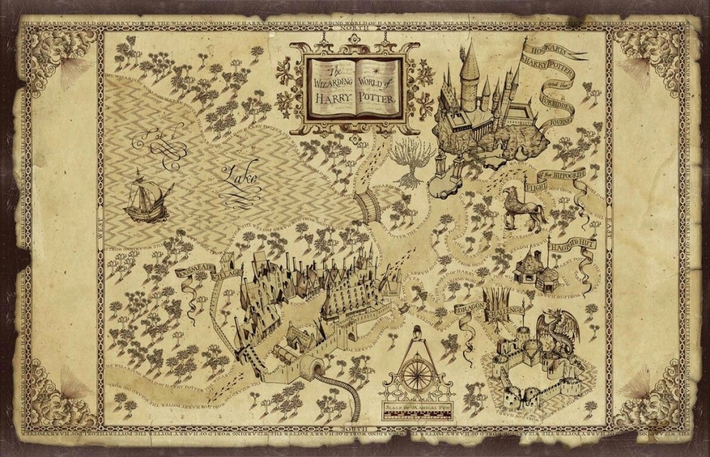Printable Marauders Map (88+ Images In Collection) Page 2 - Marauders Map Printable