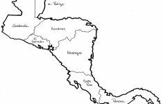 Printable Outline Maps For Kids America Map Central Free No Labels 7 - Printable Map Of Central America