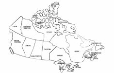 Printable Outline Maps For Kids | Map Of Canada For Kids Printable - Printable Blank Map Of Canada To Label