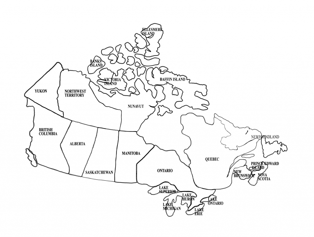 Printable Outline Maps For Kids | Map Of Canada For Kids Printable - Printable Blank Map Of Canada To Label