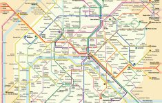 Printable Paris Metro Map. Printable Rer Metro Map Pdf. - Map Of Paris Metro Printable
