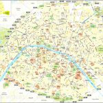 Printable Paris Street Map   Capitalsource   Printable Map Of Paris