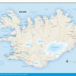 Printable Road Map Of Iceland And Travel Information | Download Free   Free Printable Travel Maps