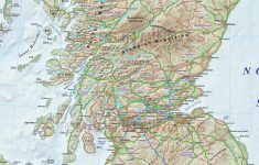 Printable Road Map Of Scotland And Travel Information | Download – Detailed Map Of Scotland ...