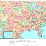 Printable Road Maps Of The United States And Travel Information   United States Road Map Printable