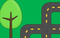 Printable Road Playmat And German Road Signs | Preschool | Community - Printable Road Maps For Kids