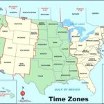Printable Time Zone Map Change Show Me A Of Us Zones United States   Printable Time Zone Map