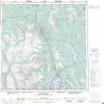Printable Topographic Map Of Whitehorse 105D, Yk   Free Printable Topographic Maps