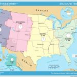 Printable Us Time Zone Map With States New Time Zone Map Usa   Us Map With States And Time Zones Printable