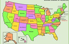 Printable Usa Map Pdf | D1Softball - Us Map Printable Pdf