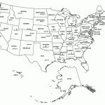 Printable Usa States Capitals Map Names | States | States, Capitals   Blank States And Capitals Map Printable