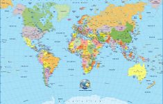 Printable World Map Labeled | World Map See Map Details From Ruvur - Picture Of Map Of The World Printable