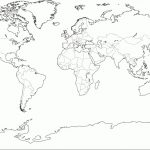 Printable World Map Pdf New Blank | Anu | Blank World Map, World Map   World Map Printable Color