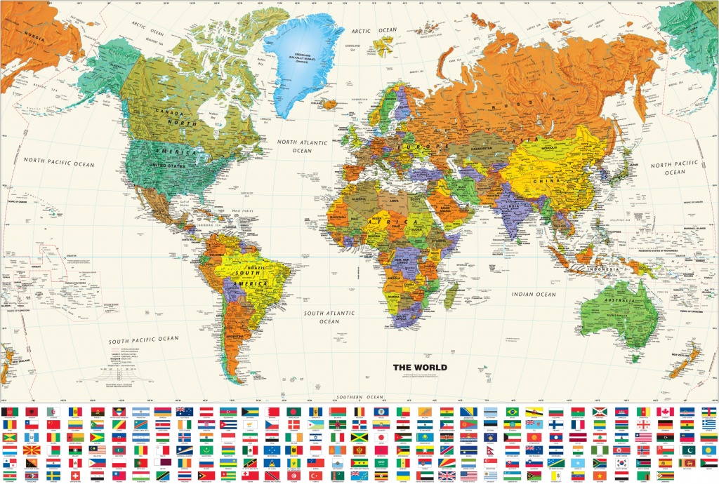 Printable World Map Poster - Iloveuforever - Free Printable Large World Map Poster