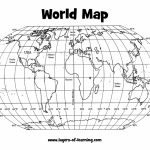 Printable World Map With Latitude And Longitude And Countries And   Printable World Map With Latitude And Longitude