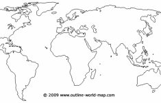 Printable World Map - World Wide Maps - Printable Map Of World Blank