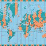 Printable World Time Zone Maps And Travel Information | Download   World Map Time Zones Printable Pdf