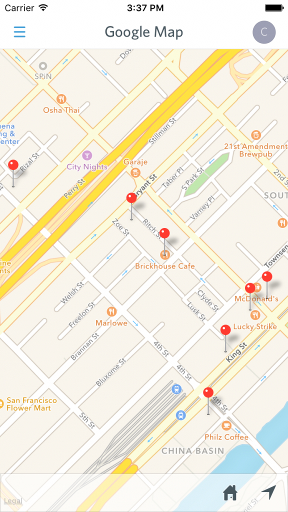 Pro Tip: Use Google Maps To Show Multiple Pins At Once – Guidebook - Printable Map With Pins