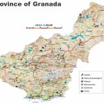 Province Of Granada Map   Printable Street Map Of Granada Spain