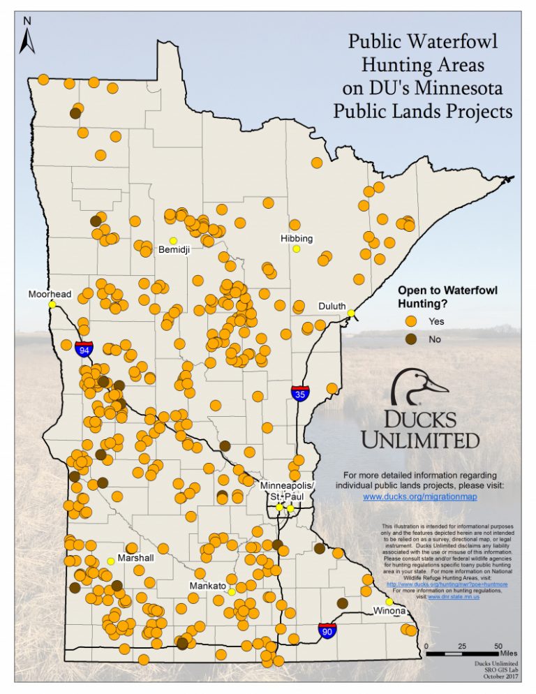 Public Waterfowl Hunting Areas On Du Public Lands Projects - Florida ...