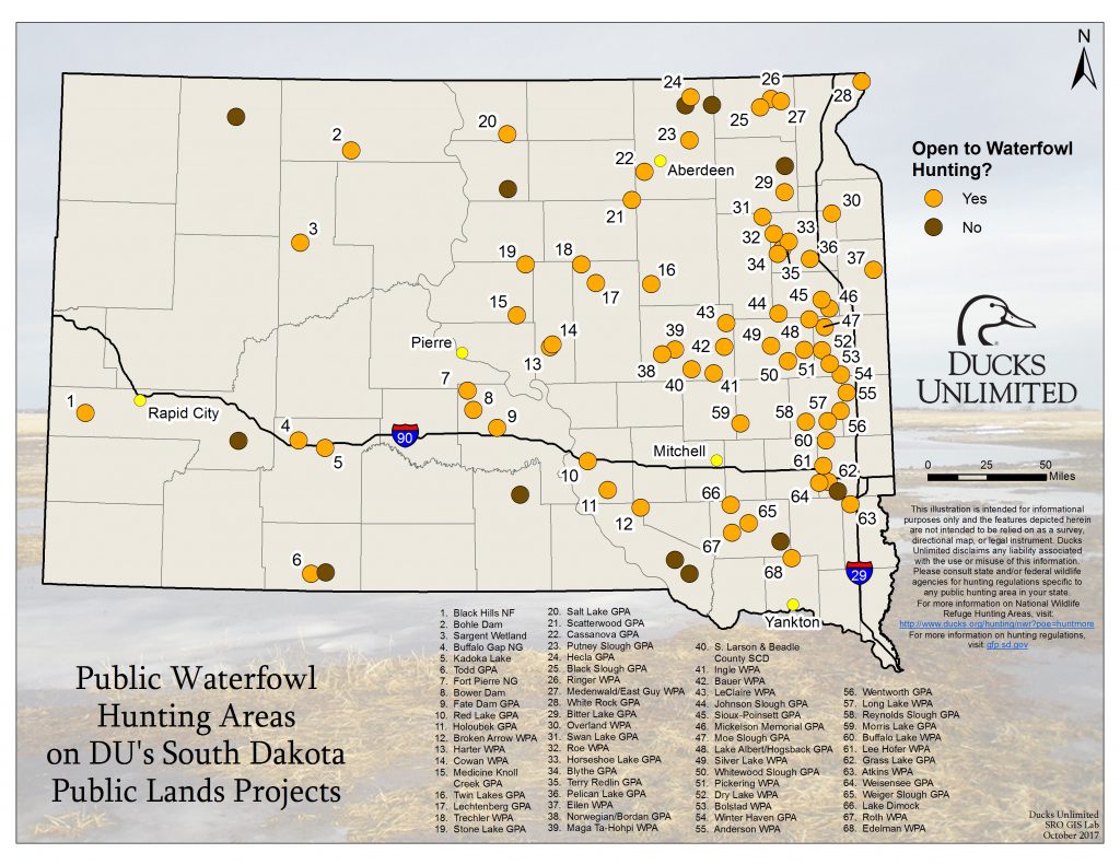 Public Waterfowl Hunting Areas On Du Public Lands Projects - Texas ...