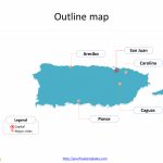 Puerto Rico Map Download   Free Powerpoint Templates   Outline Map Of Puerto Rico Printable
