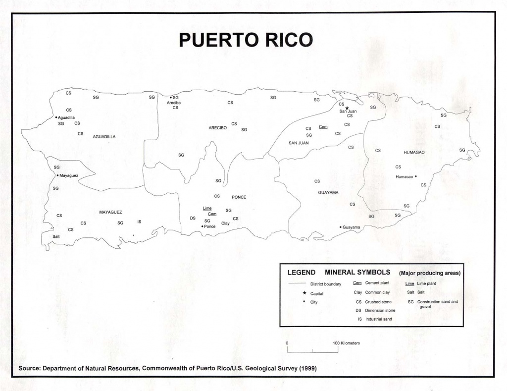 Puerto Rico Maps - Perry-Castañeda Map Collection - Ut Library Online - Printable Map Of Puerto Rico With Towns