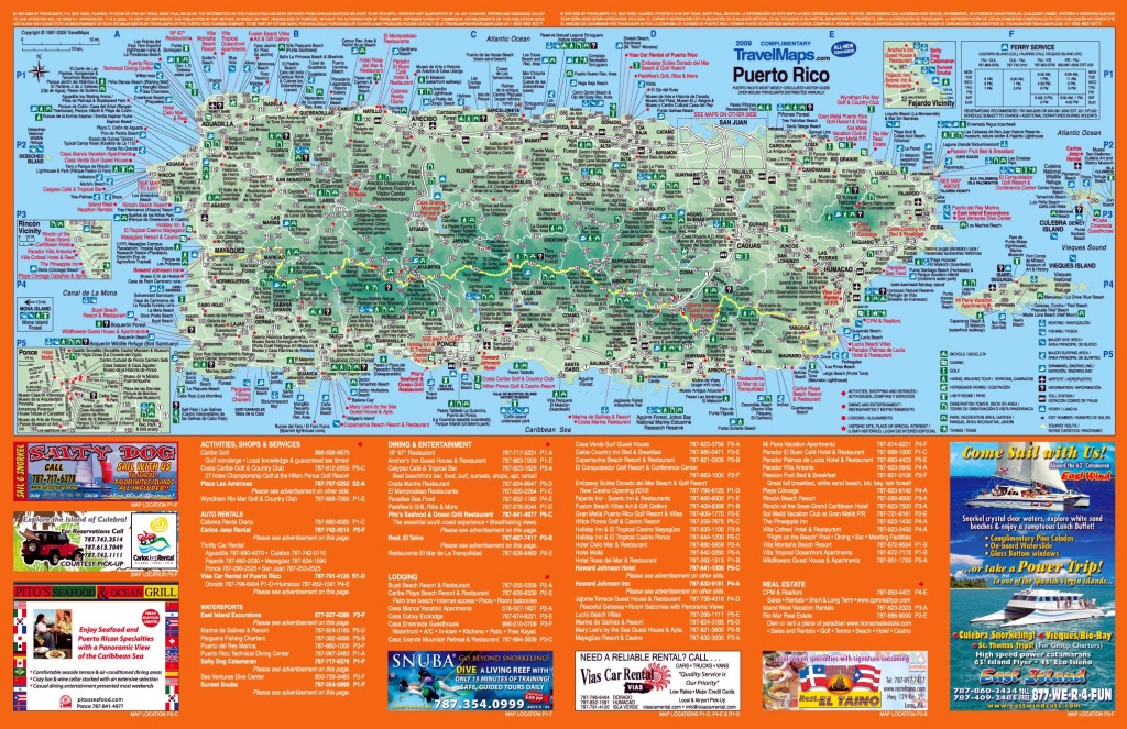 Puerto Rico Maps | Printable Maps Of Puerto Rico For Download - Printable Map Of Puerto Rico With Towns