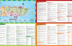 Puerto Rico Tourist Map - Free Printable Map Of Puerto Rico
