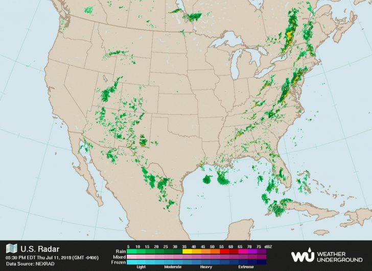 weather underground radar map