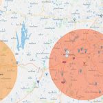 Radius Map: How To Start Analyzing Your Data | Espatial   Printable Radius Map