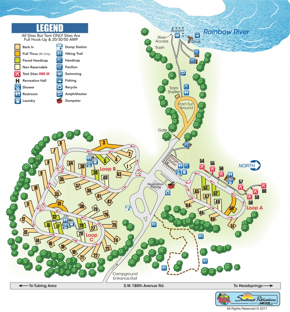 Rainbow Springs State Park Campground Review - Know Your Campground - Florida State Rv Parks Map