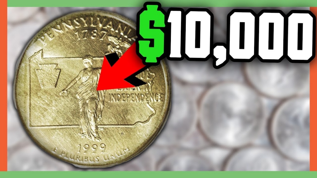 Rare State Quarters Worth Money - Error Quarters To Look For!! - Youtube - Us Quarter Map Printable