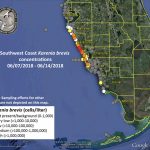 Red Tide Alert On Marco Island Beaches | Coastal Breeze News   Florida Beach Bacteria Map 2018