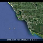 Red Tide Maps Show Few Spots In Southwest Florida   Map Of Southwest Florida Gulf Coast