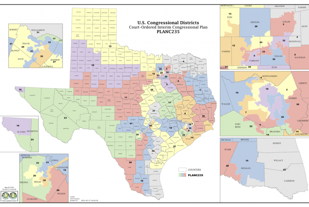 Redistricting: Maps, Stats And Some Notes | The Texas Tribune - Texas Representatives District Map