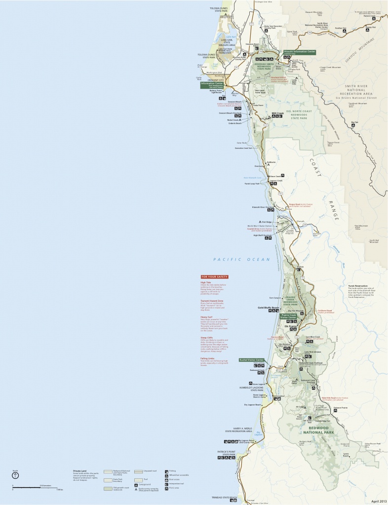 Redwood Maps | Npmaps - Just Free Maps, Period. - Southern California State Parks Map