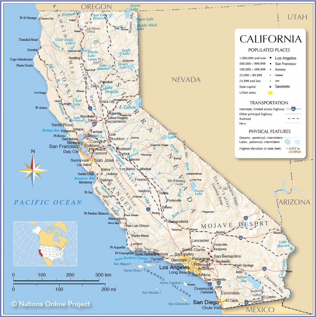 Reference Map Of California | California | California Map - Google Maps Sacramento California