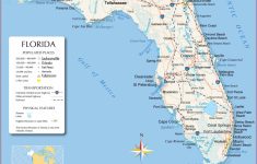 Reference Maps Of Florida, Usa - Nations Online Project - Where Is Ft Pierce Florida On A Map