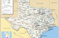 Reference Maps Of Texas, Usa - Nations Online Project - Complete Map Of Texas