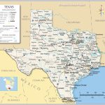 Reference Maps Of Texas, Usa   Nations Online Project   Full Map Of Texas